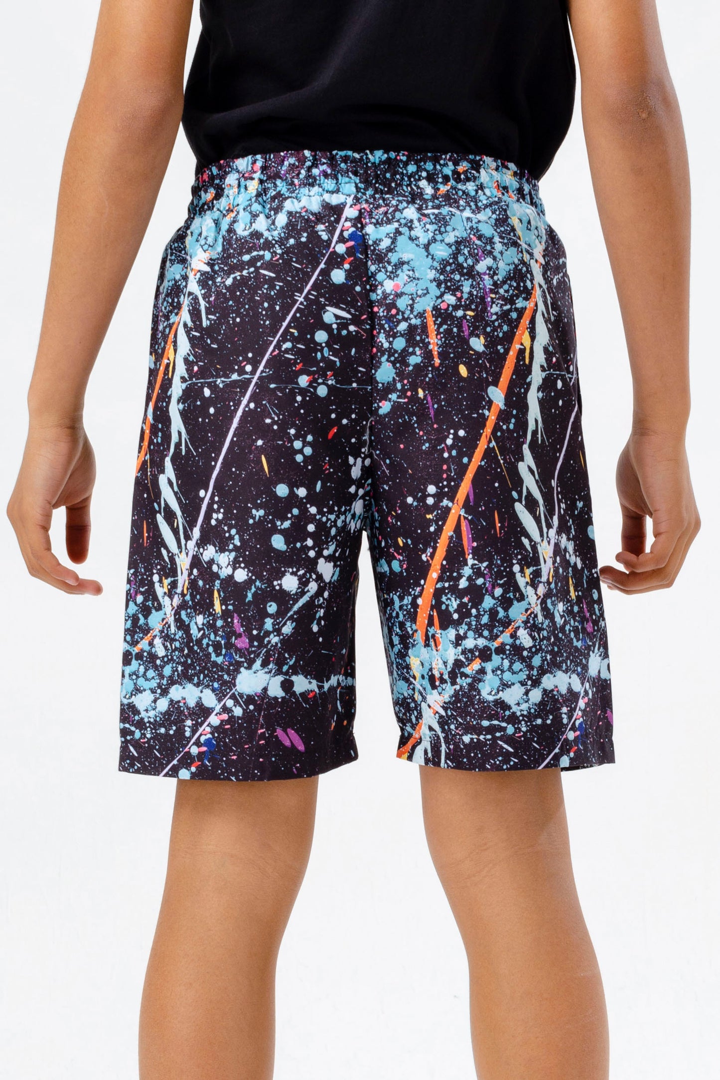 Hype Boys Multi Splatter Swim Shorts