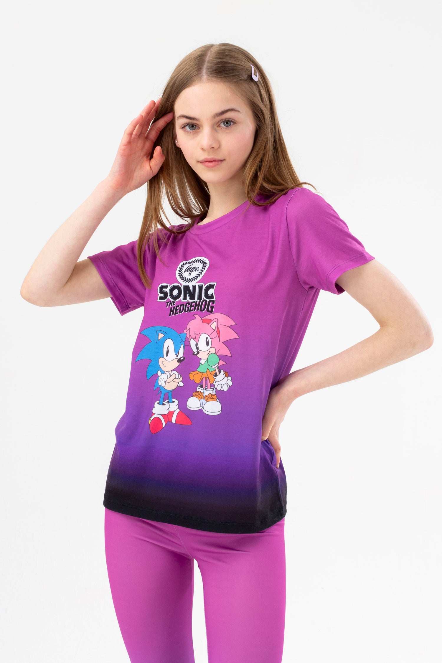 pink sonic shirt