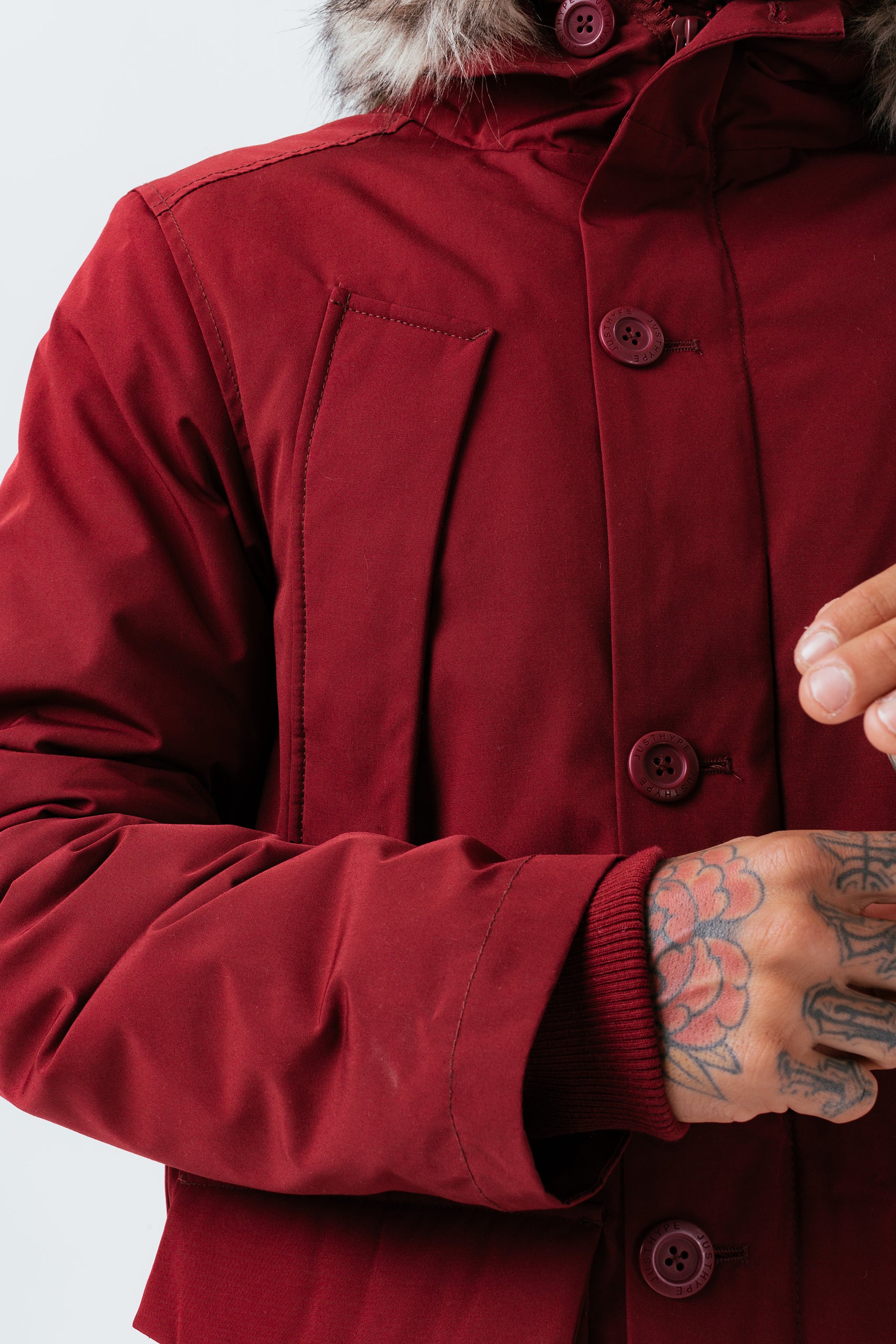 Hype parka coat store