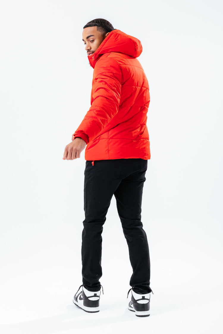 HYPE RED LUXE PADDED MEN'S JACKET