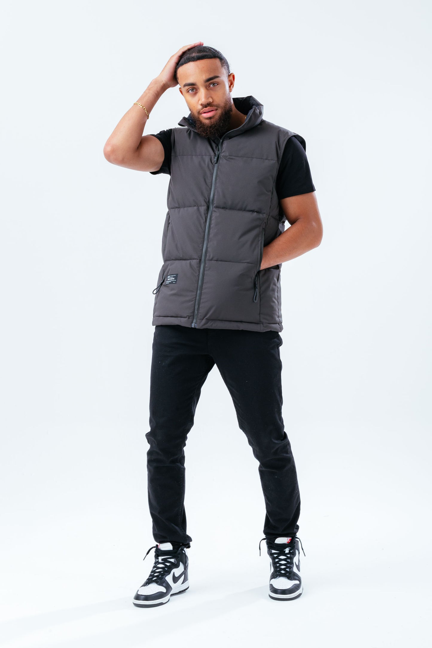 Hype Black Adult Gilet