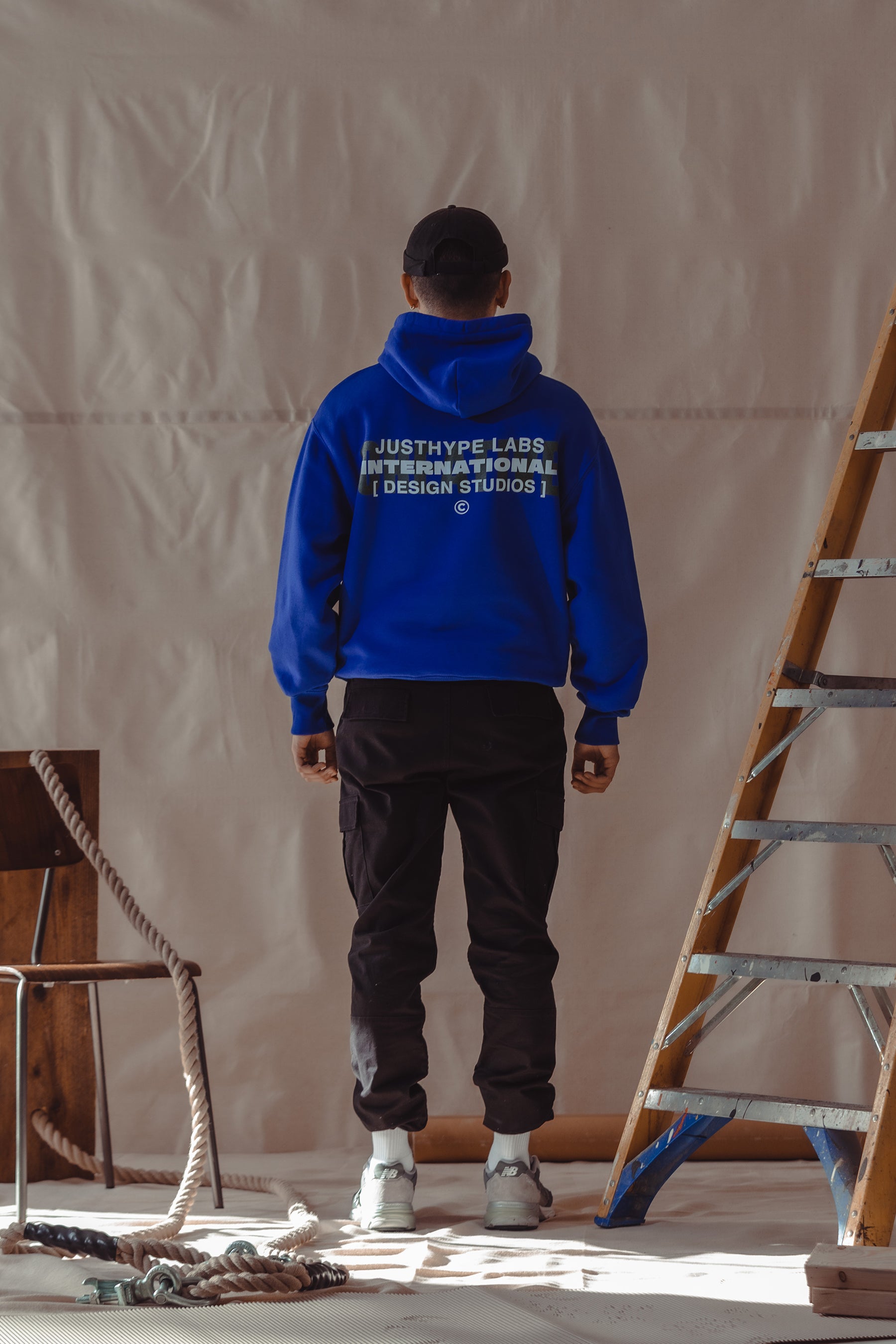 Hype blue hoodie deals