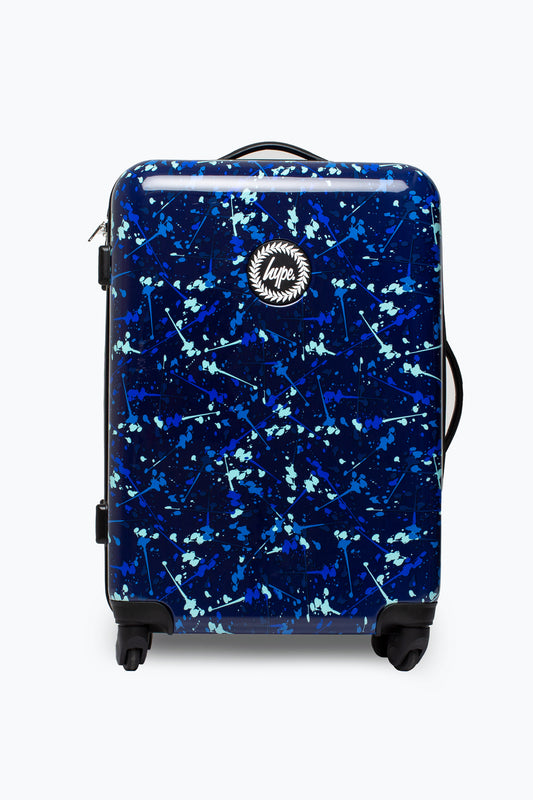 Hype Blue Splat Medium Suitcase