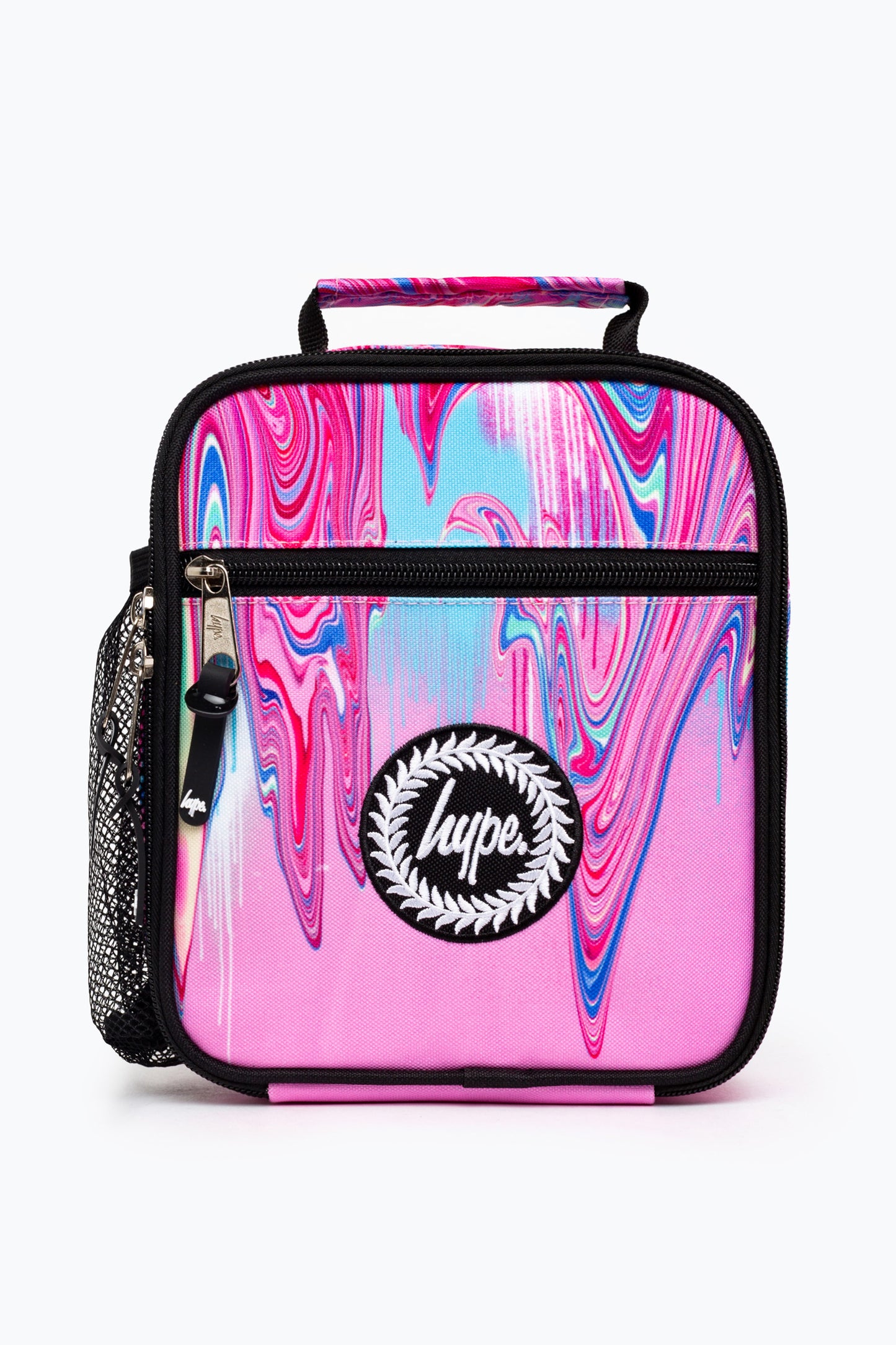 Hype Pink Marble Drip Lunch Box