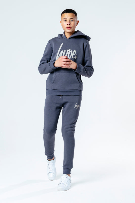 HYPE ANTHRACITE KIDS TRACKSUIT