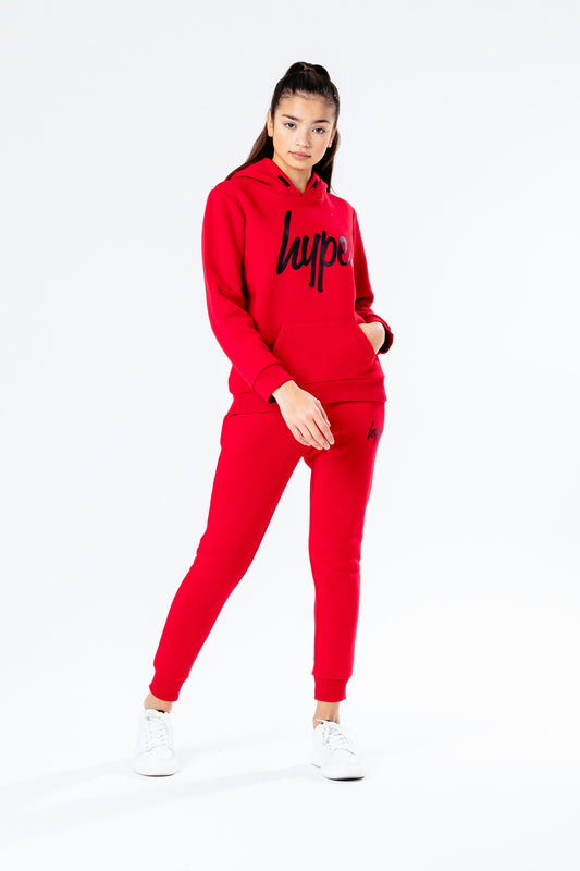 HYPE CHERRY RED KIDS TRACKSUIT