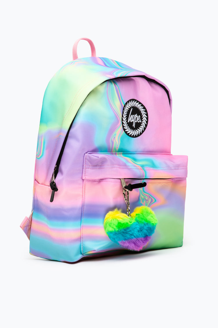 HYPE IRIDESCENT MARBLE BACKPACK