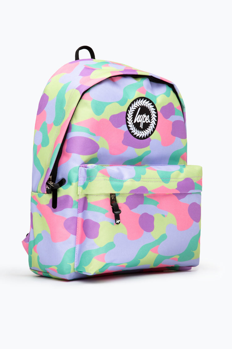 HYPE PINK CANDY FLOSS CAMO BACKPACK