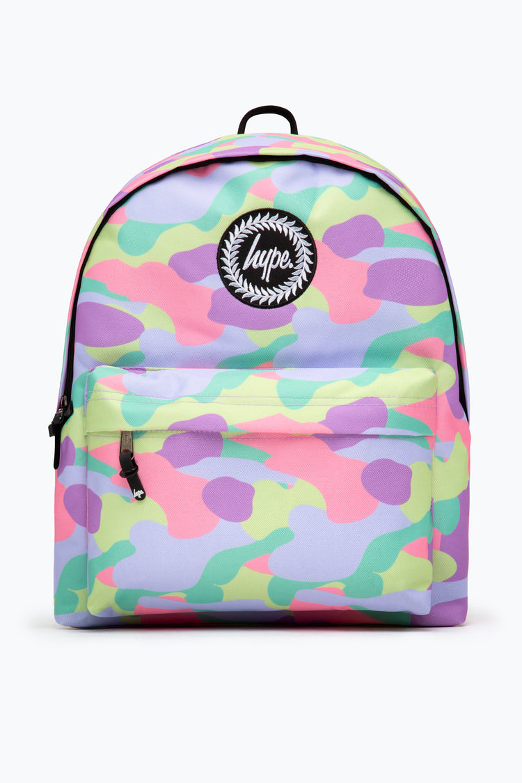 HYPE PINK CANDY FLOSS CAMO BACKPACK