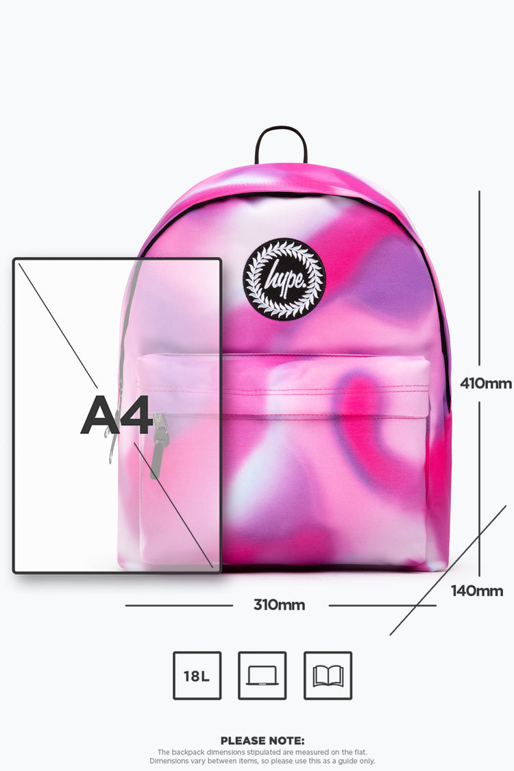 HYPE PINK PSYCHEDELIC BACKPACK