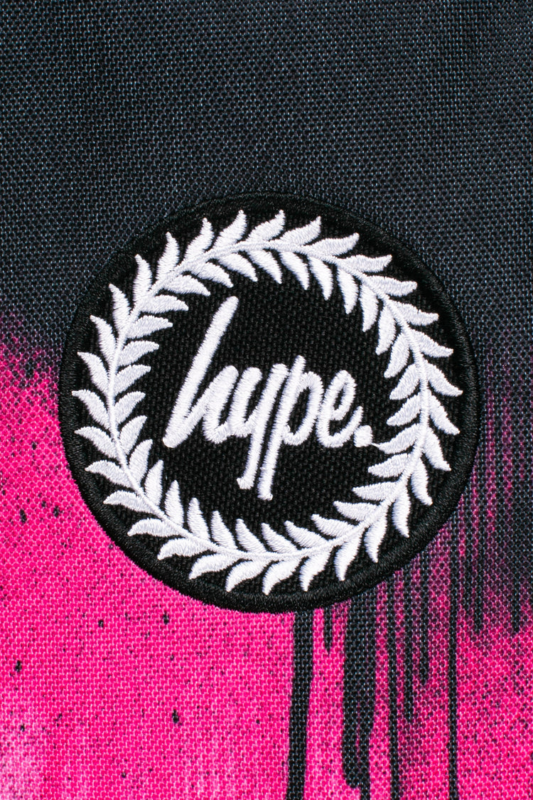 HYPE PURPLE & PINK DRIP TOTE BAG
