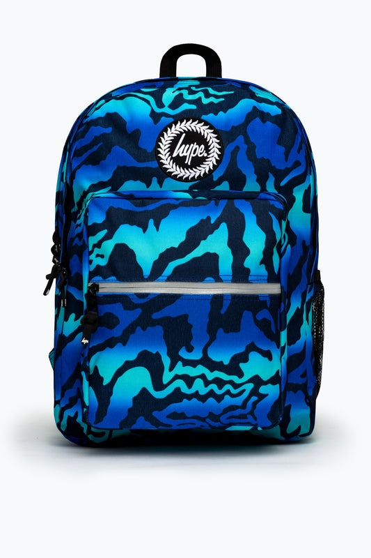 HYPE BLUE & TEAL GRADIENT UTILITY BACKPACK