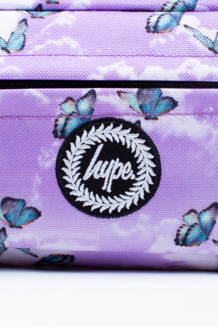 HYPE LILAC CLOUD BUTTERFLY MAXI PENCIL CASE