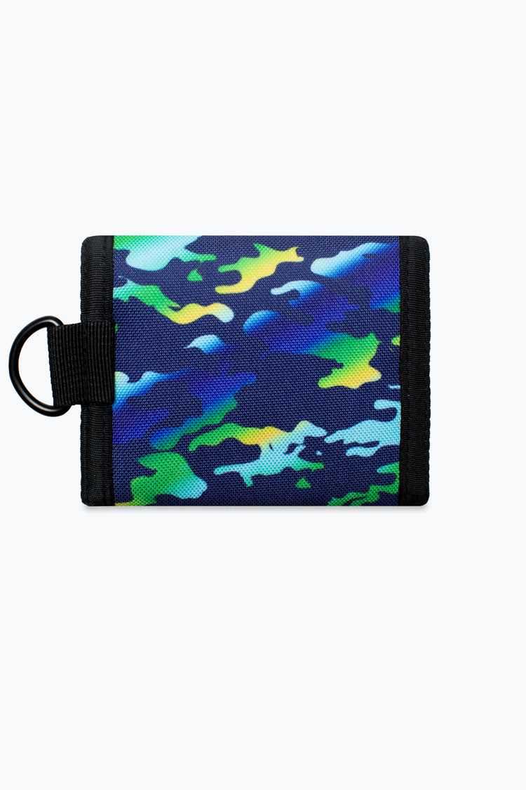 HYPE NAVY WITH CAMO GRADIENTS WALLET