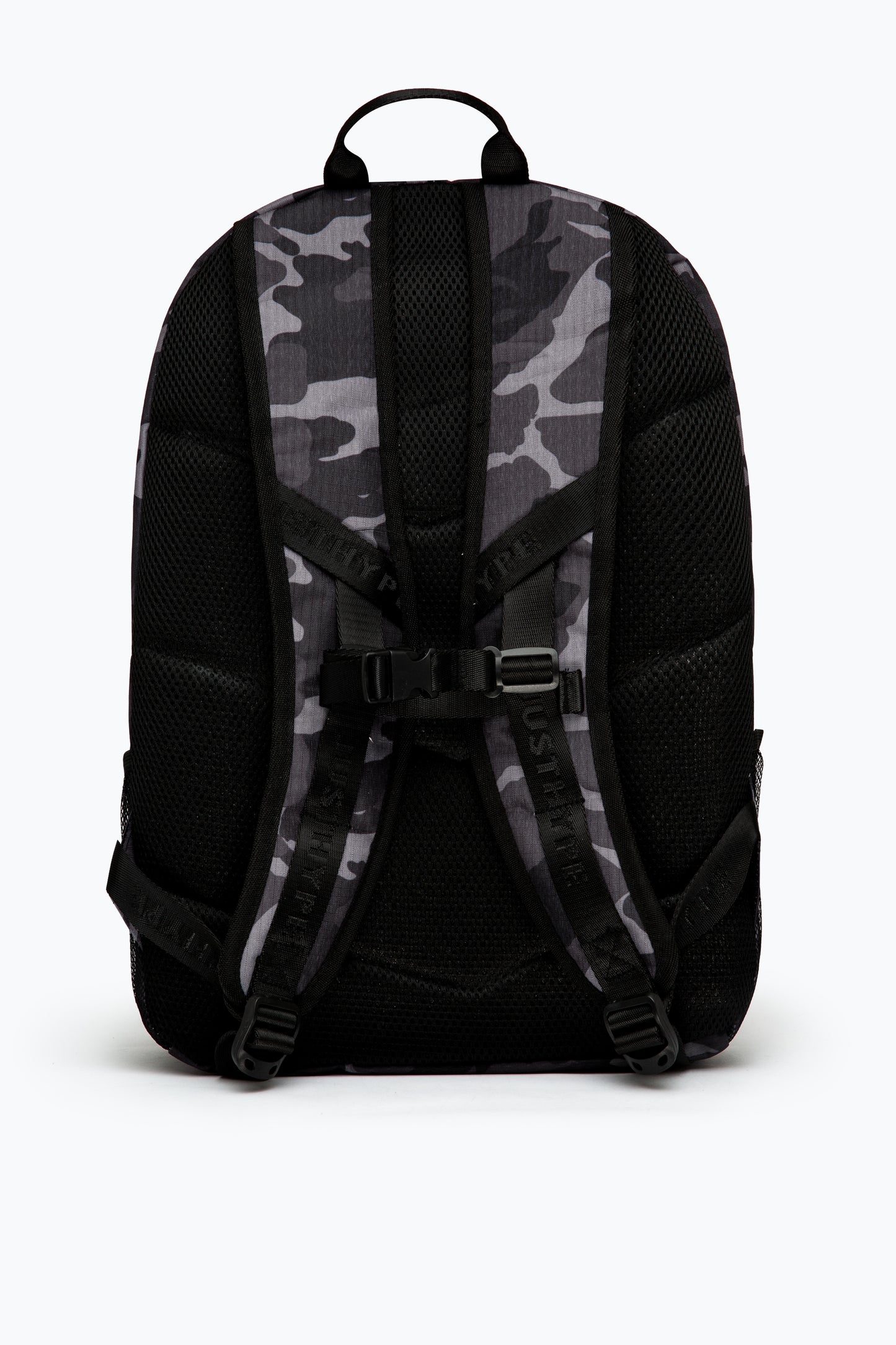 Hype Black & Grey Mono Camo Maxi Backpack