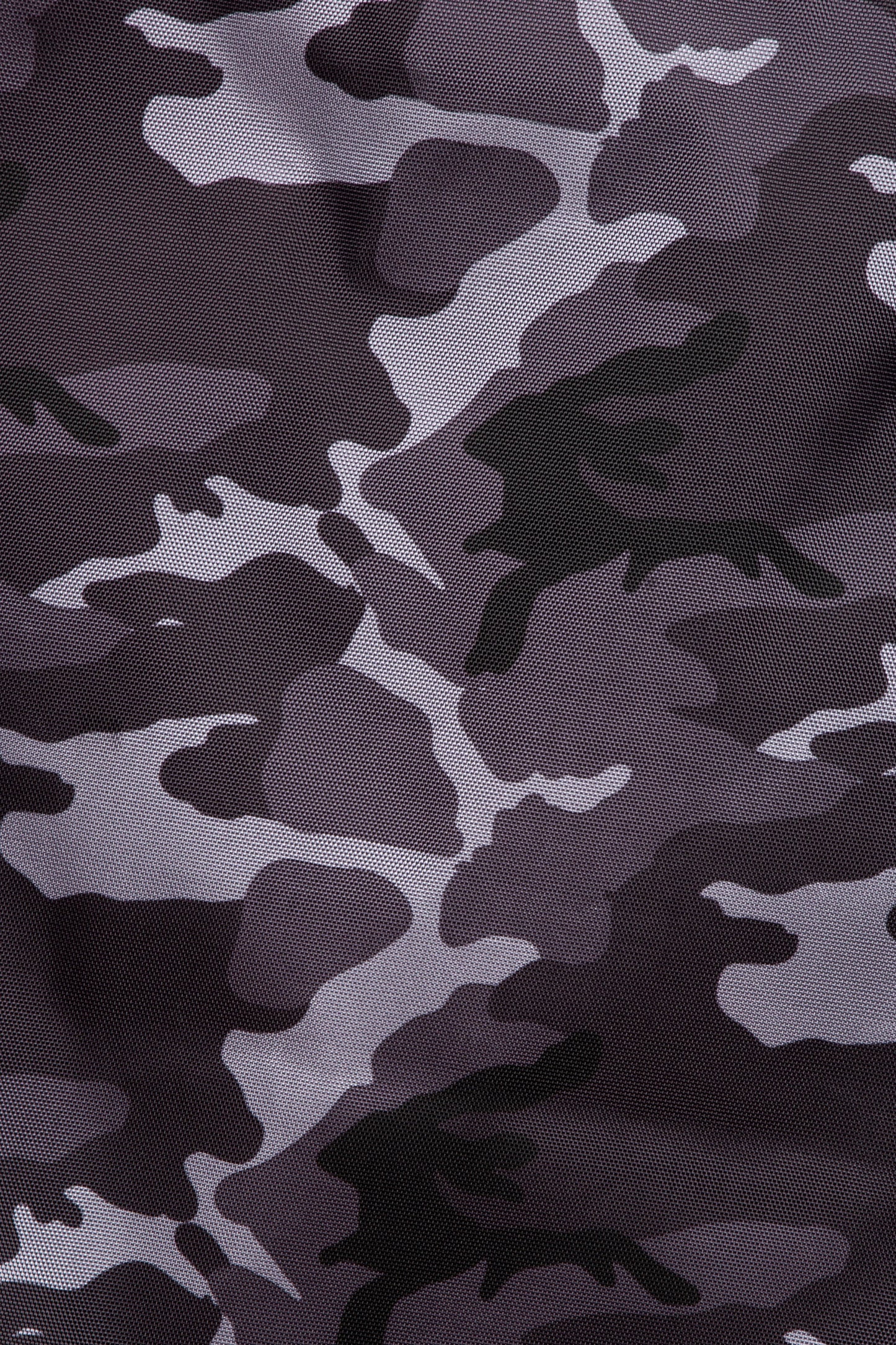 Hype Black & Grey Mono Camo Drawstring Bag