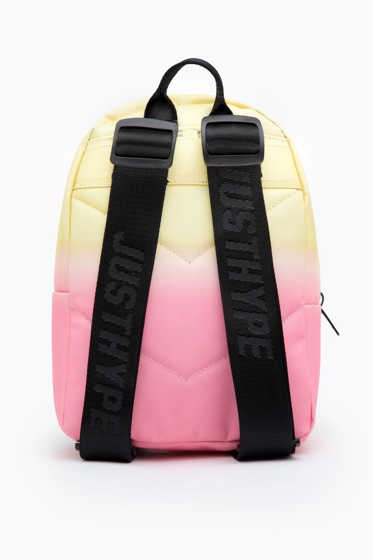 HYPE CREAM & PINK GRADIENT MARBLE MINI BACKPACK