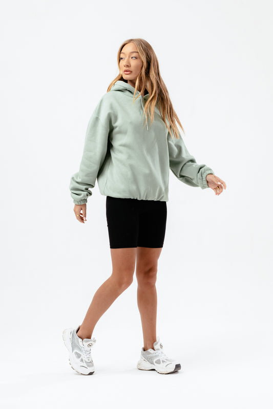 HYPE SAGE BAGGY FIT CUFFED WOMENS HOODIE