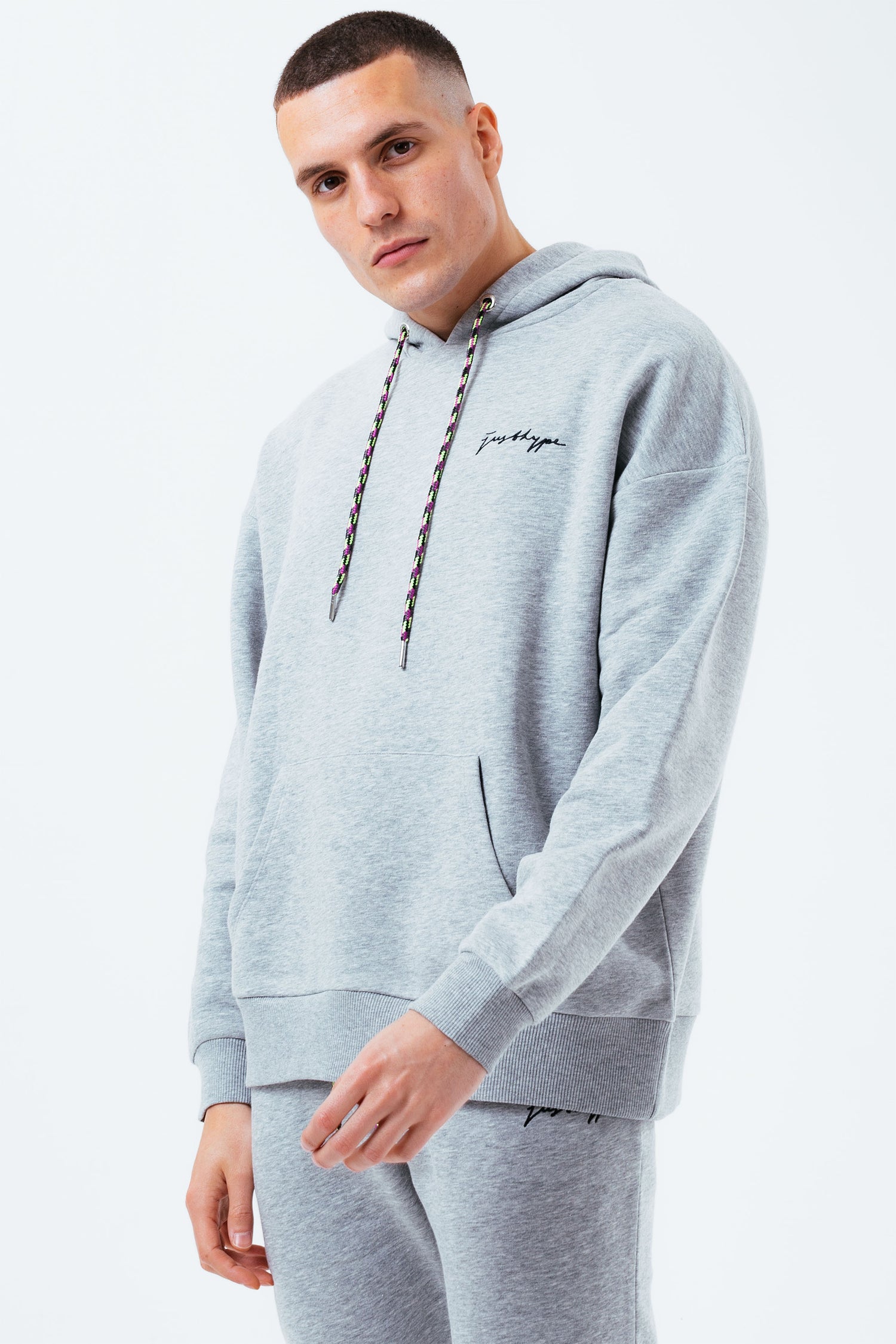 Grey shop hype hoodie