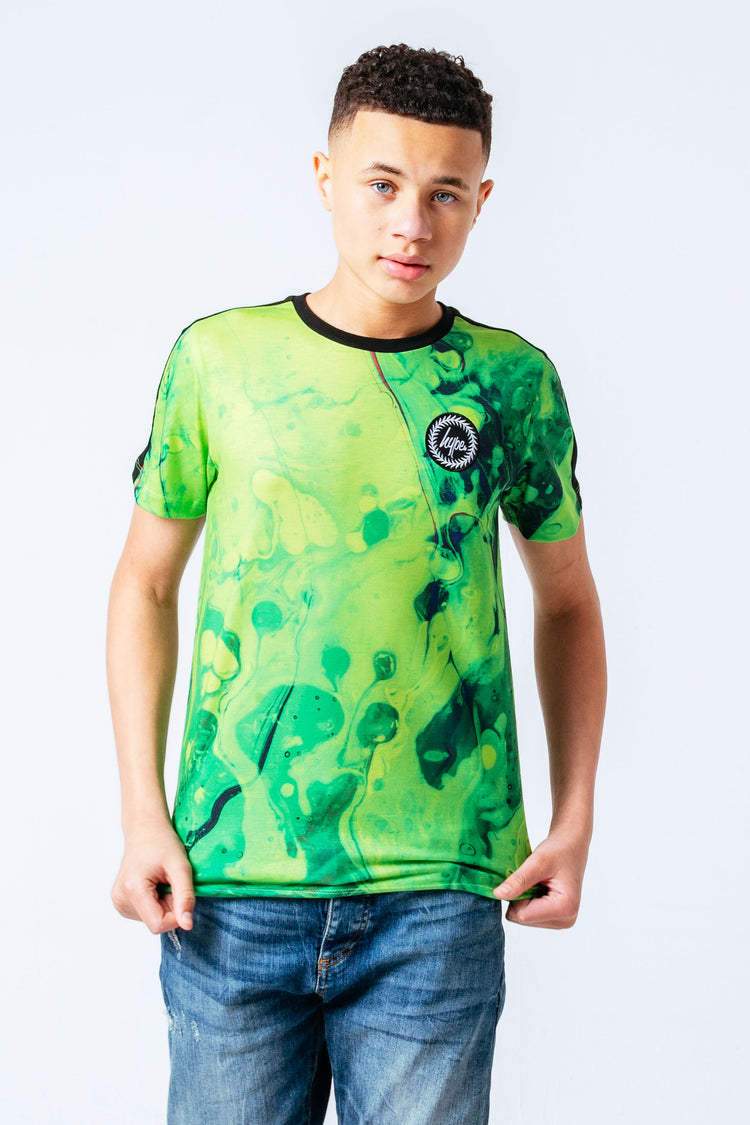 NEON MARBLE T-SHIRT FOR BOYS