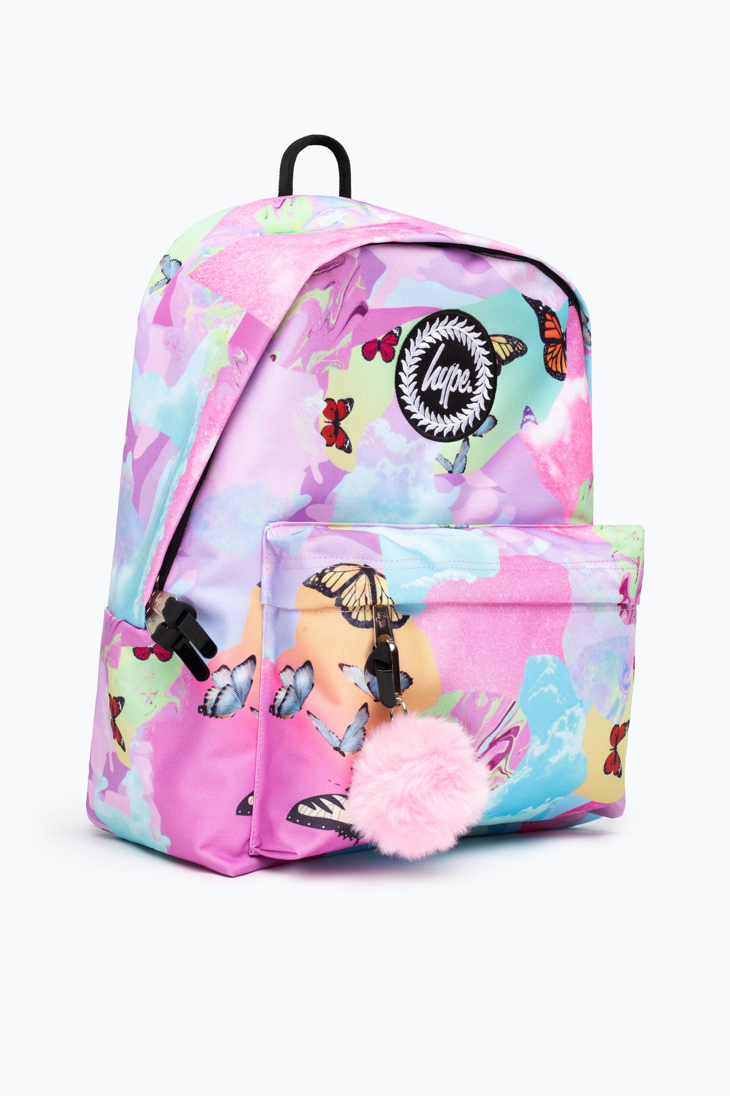 Hype Rainbow Butterfly Skies Collage Backpack