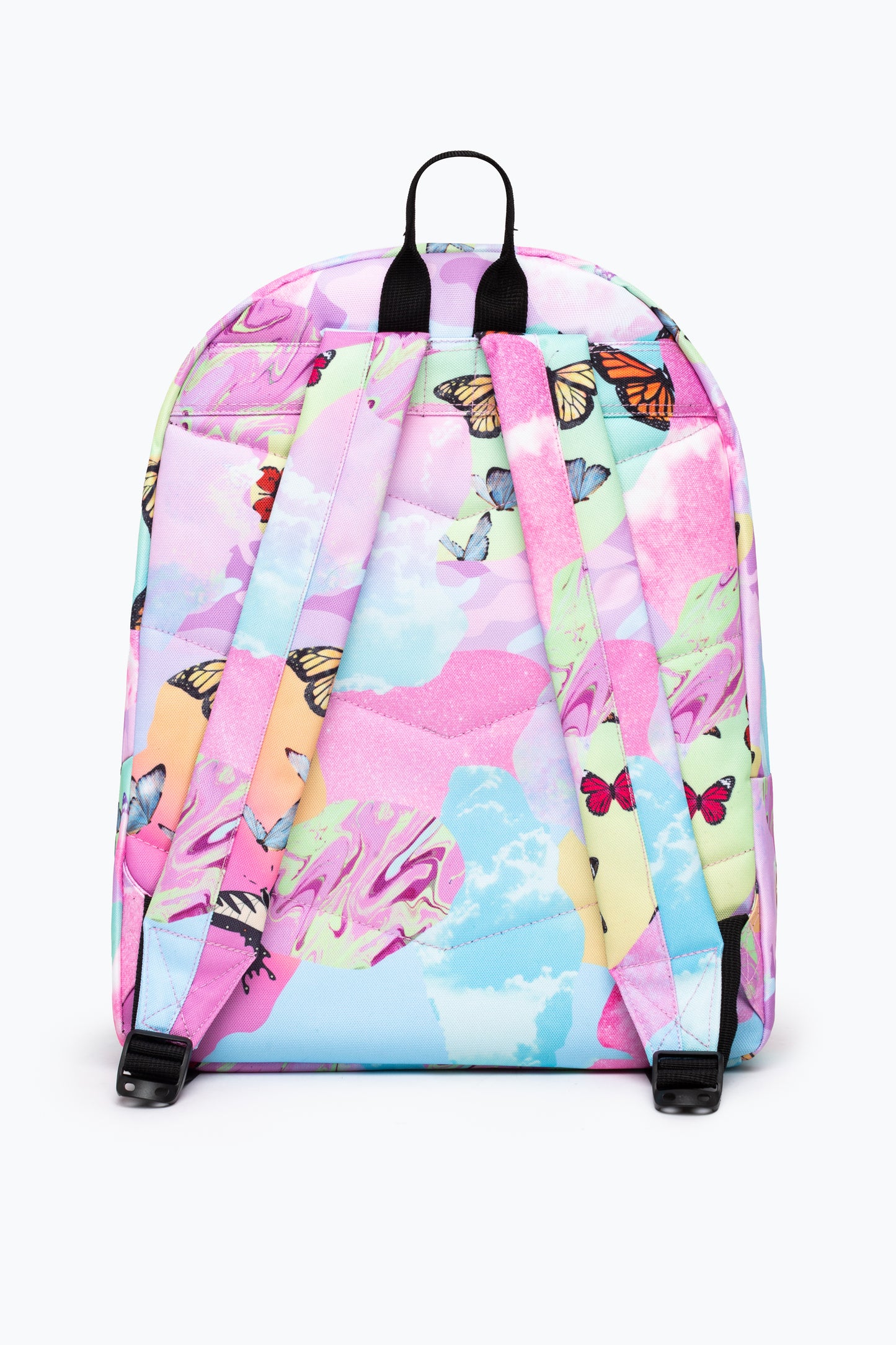 Hype Rainbow Butterfly Skies Collage Backpack