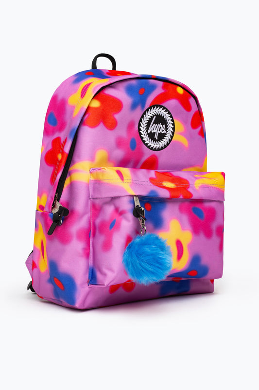 HYPE PINK DAISY BLUR BACKPACK