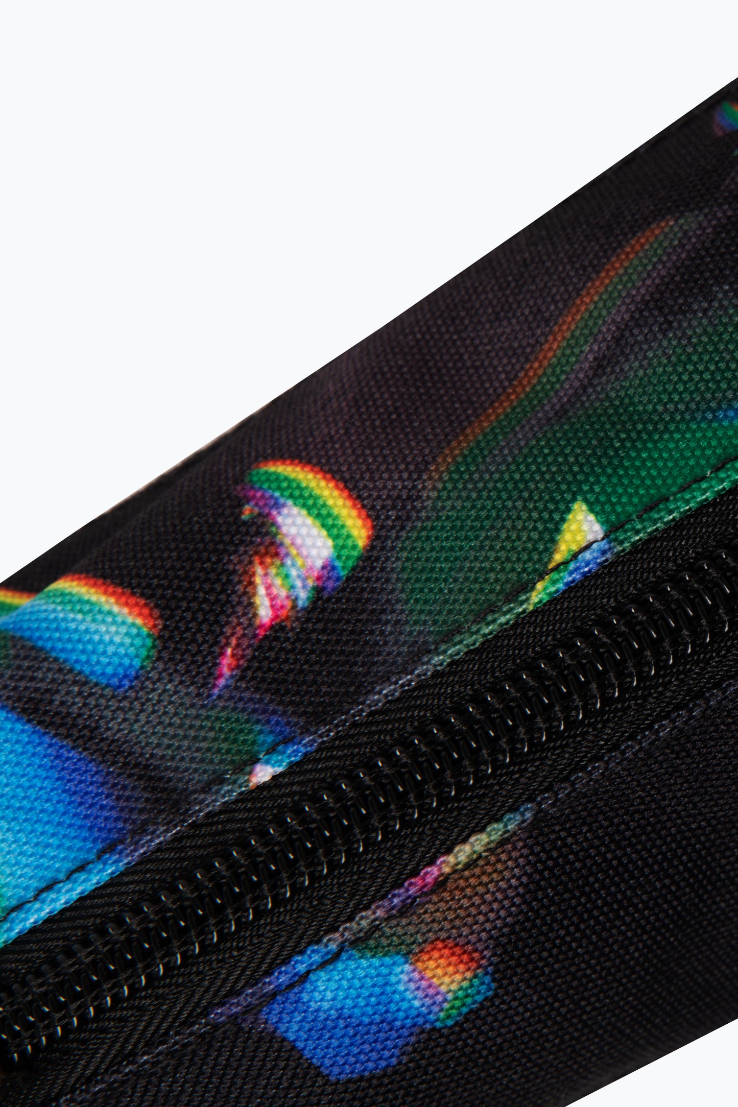 Hype Black Rainbow Refraction Pencil Case