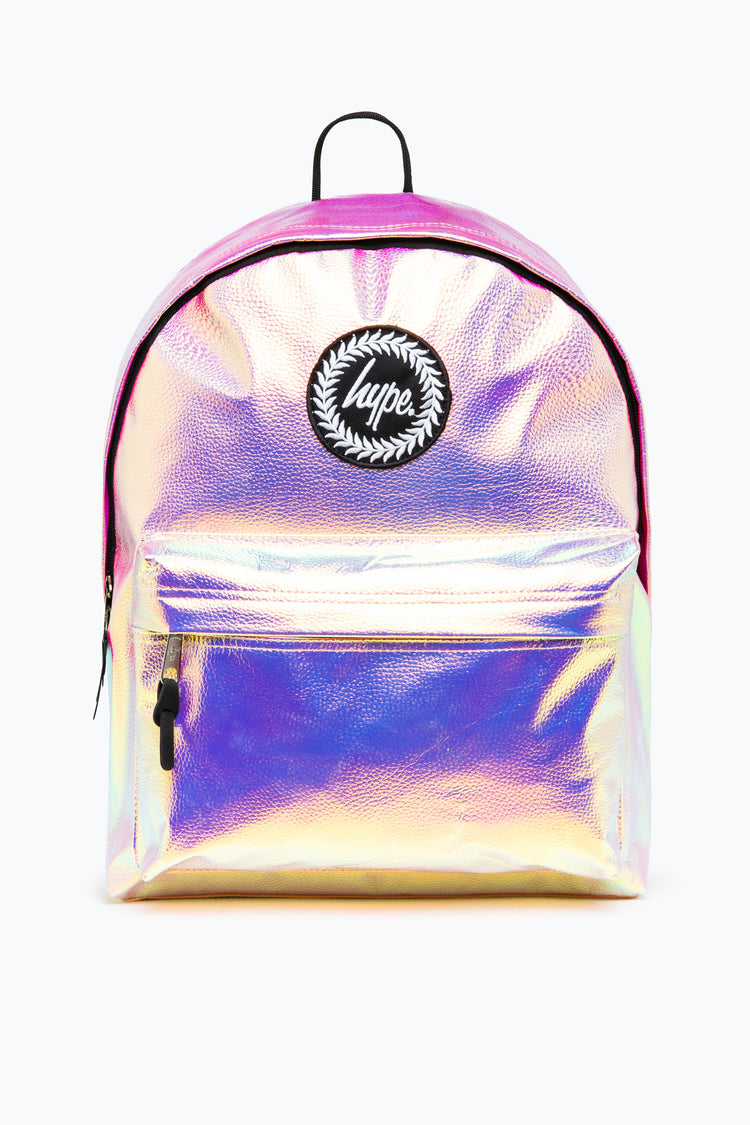 HYPE PINK GOLD HOLO BACKPACK