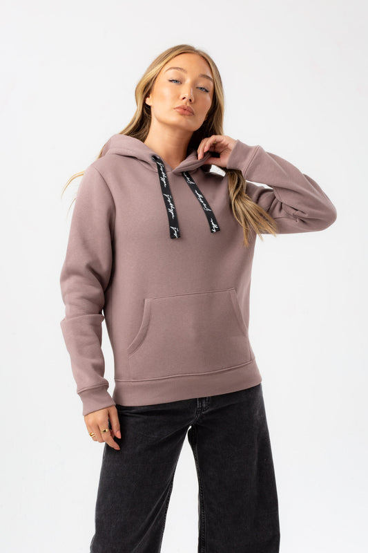 HYPE WOMENS IRON JUSTHYPE DRAWCORD HOODIE