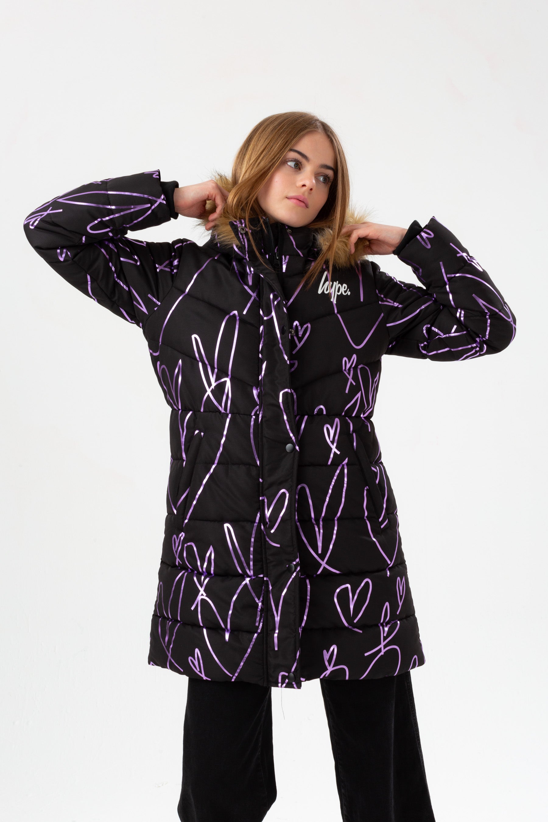 Hype girls jacket store