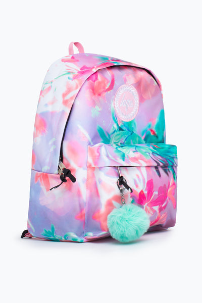HYPE UNISEX PINK FROSTY FLOWER CREST BACKPACK