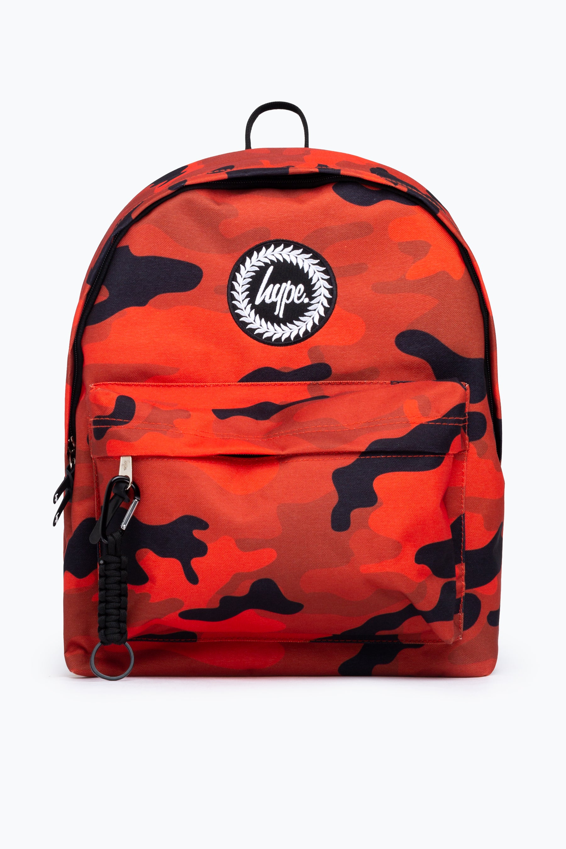 HYPE UNISEX RED CAMO CREST BACKPACK | Hype.