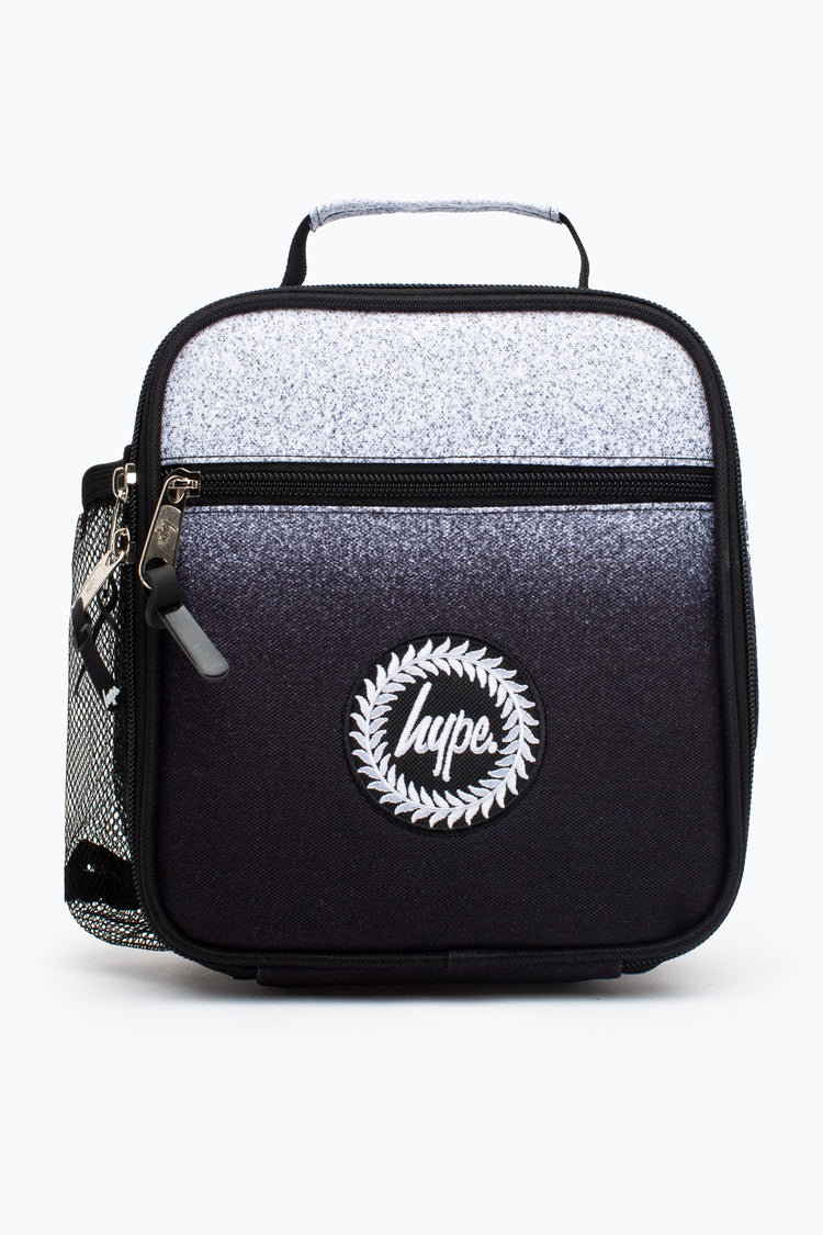 HYPE UNISEX MONO SPECKLE FADE CREST LUNCHBOX