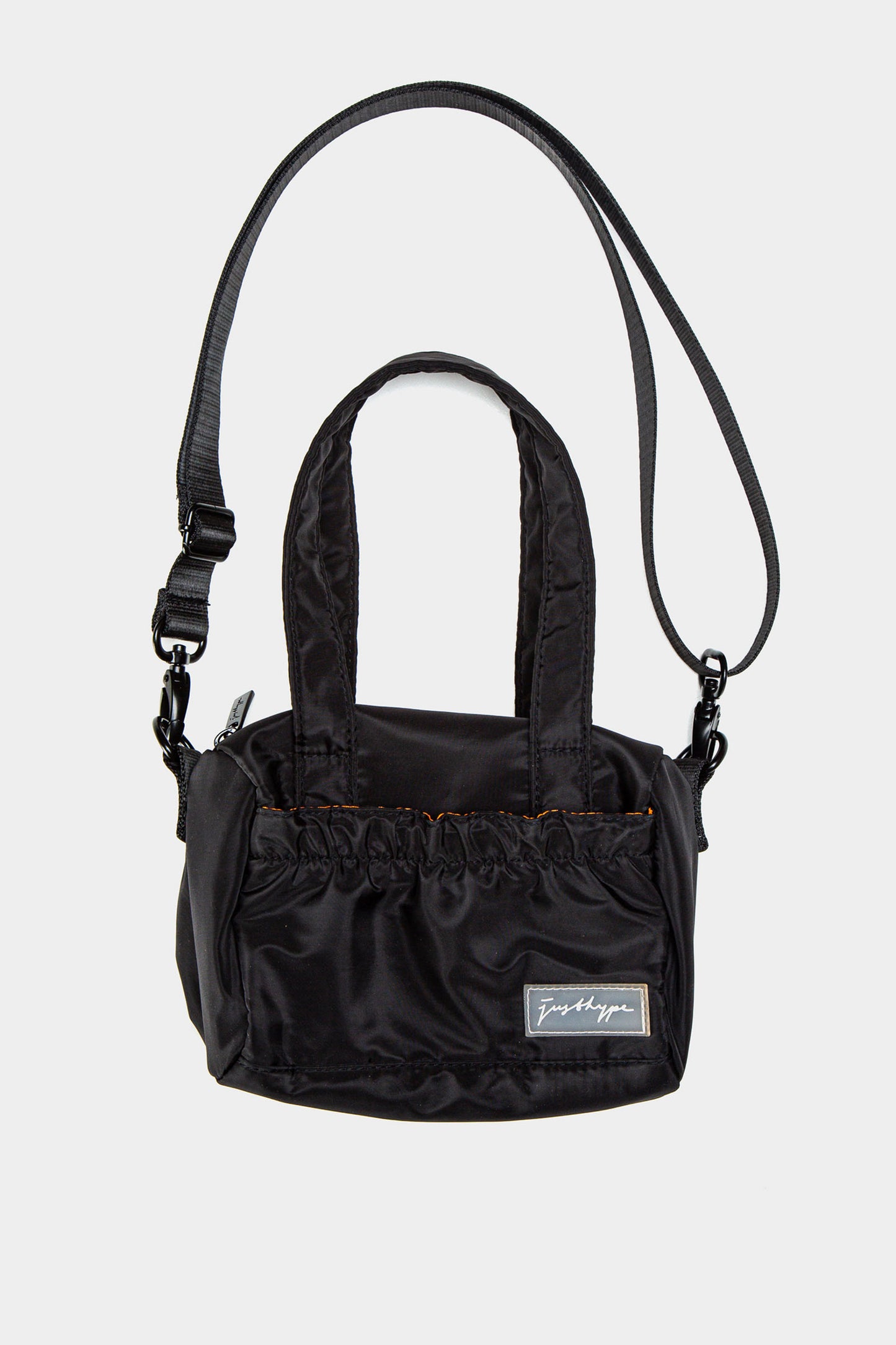 Hype Unisex Black Mini Barrel Bag