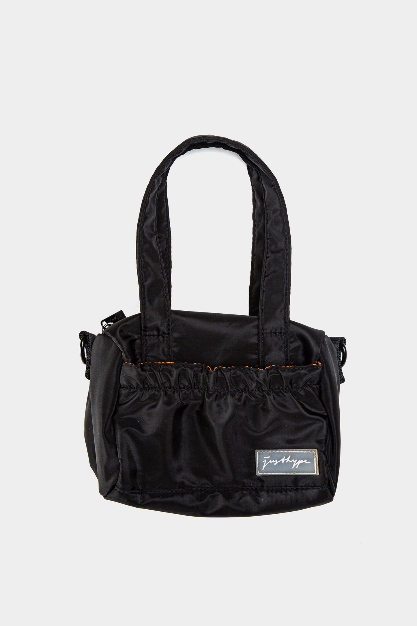 Hype Unisex Black Mini Barrel Bag