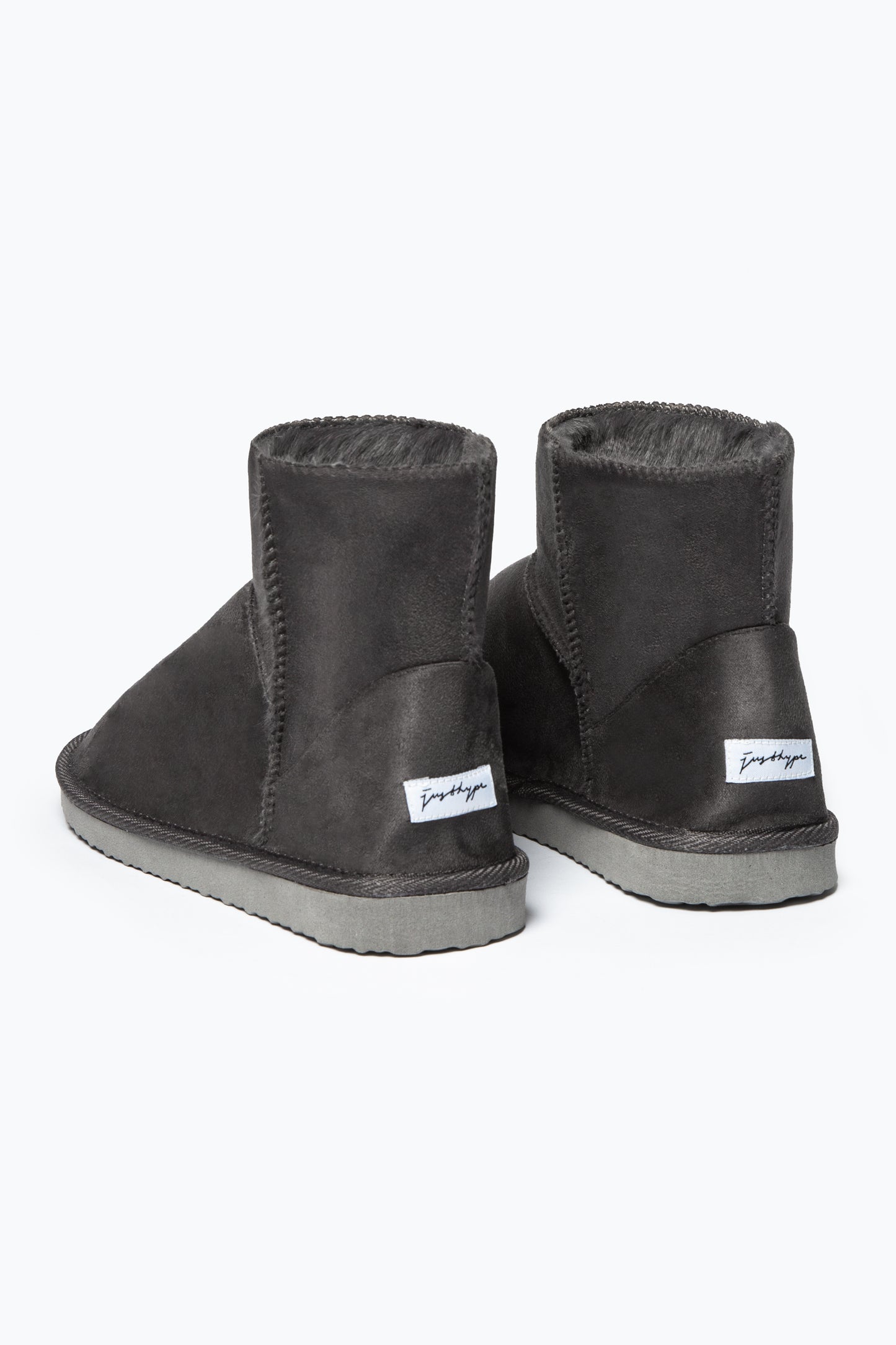 Hype Grey Womens Slippers Boot