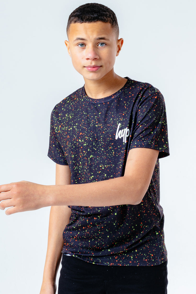 Hype Neon Splat Kids T-Shirt