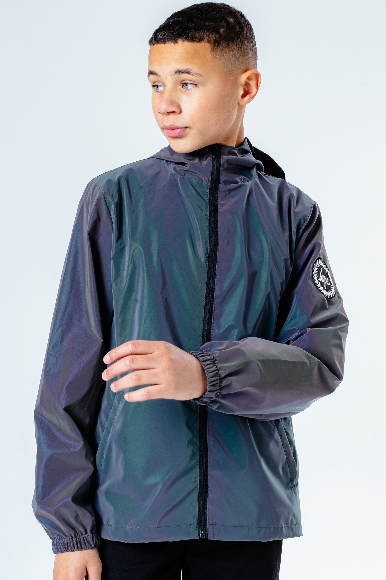 HYPE IRIDESCENT RUNNER KIDS JACKET