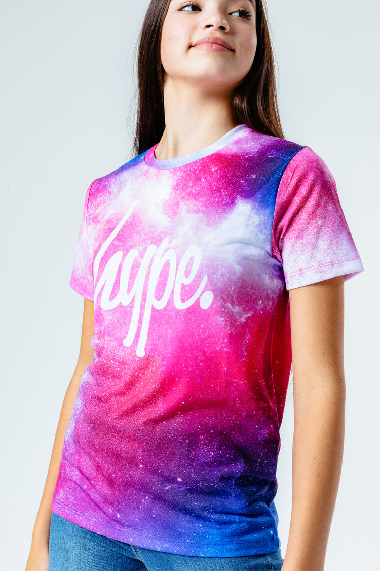 Hype Pink System Kids T-Shirt