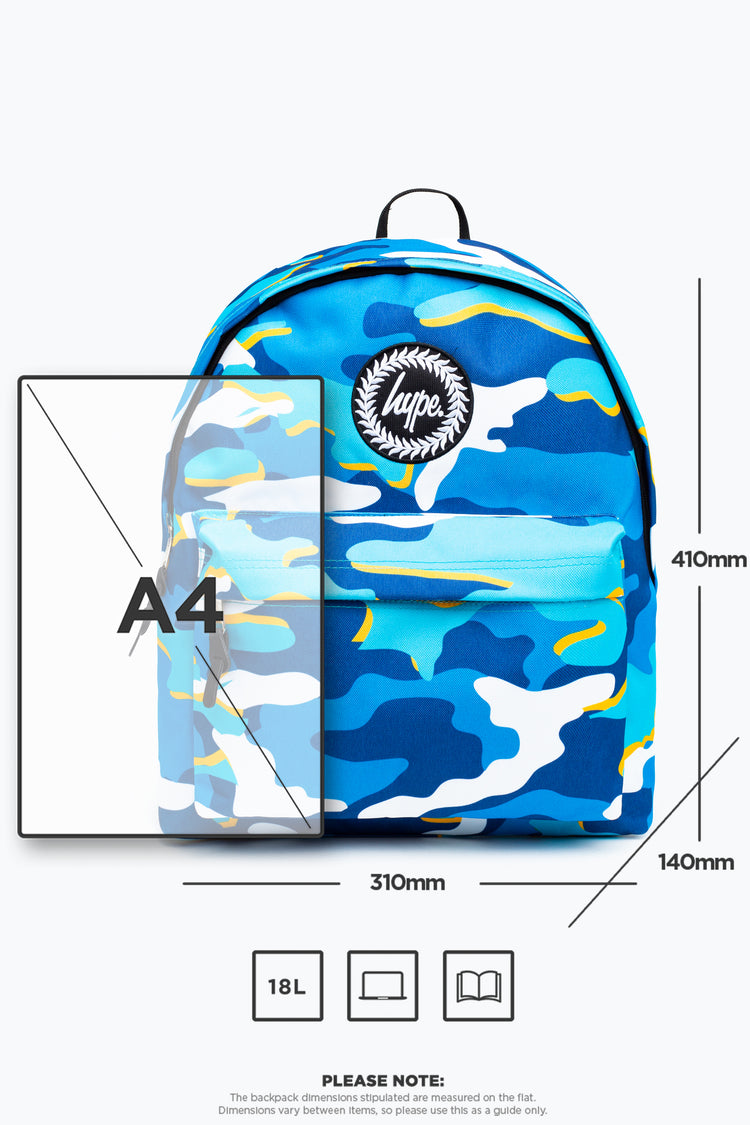 Hype Blueline Camo Backpack