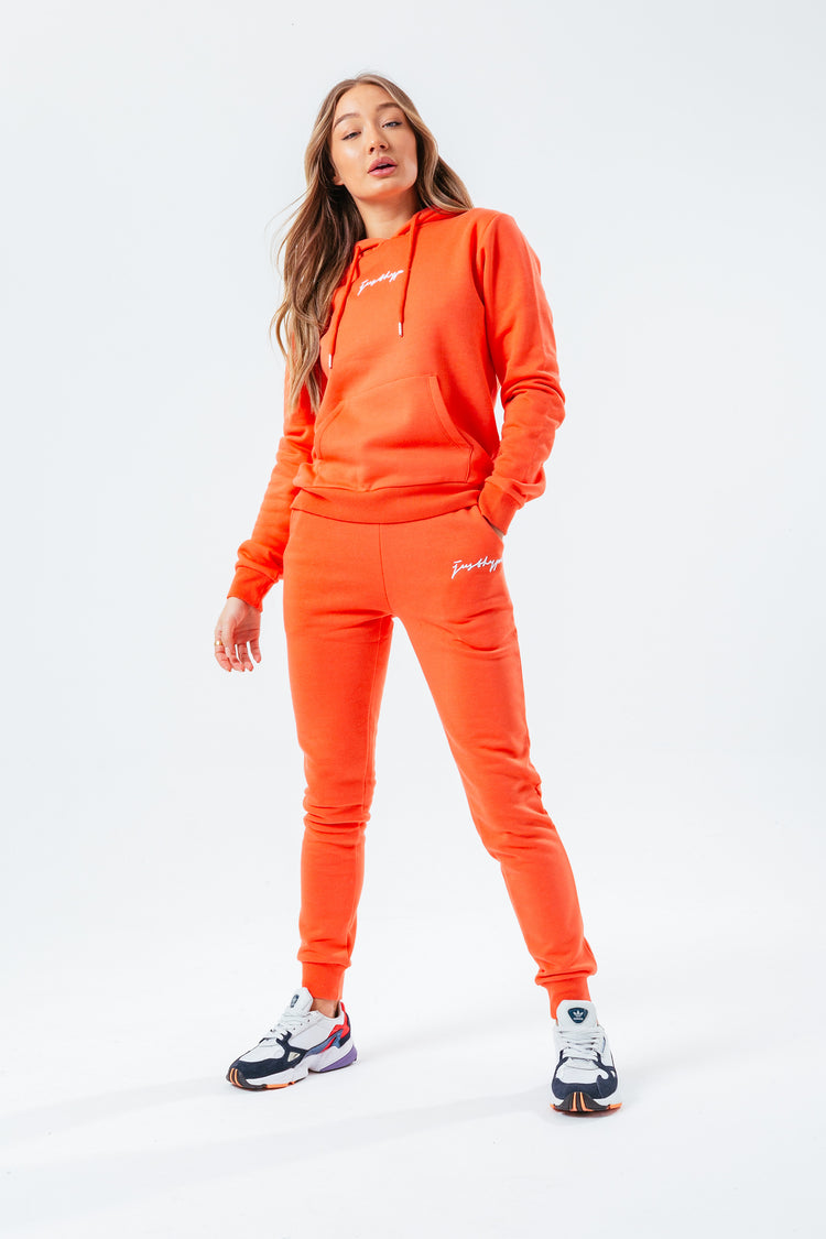 HYPE CORAL SCRIBBLE WOMEN'S JOGGERS