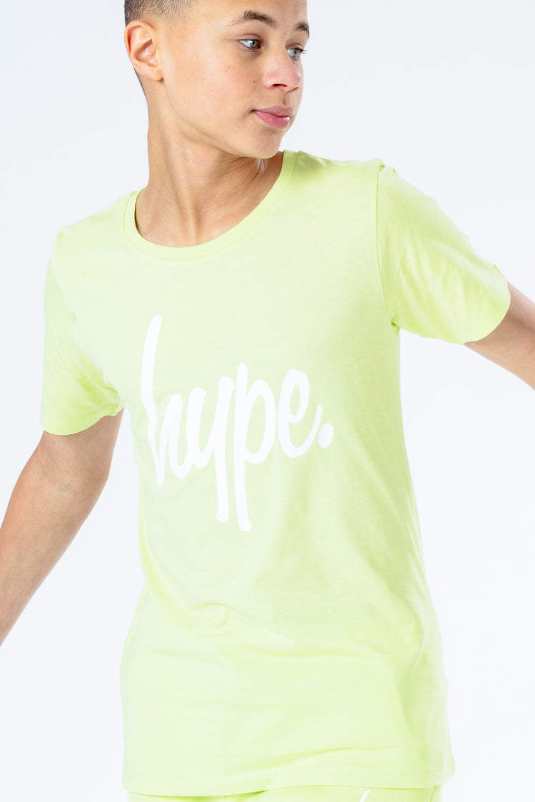 Hype Neon Script Kids T-Shirt