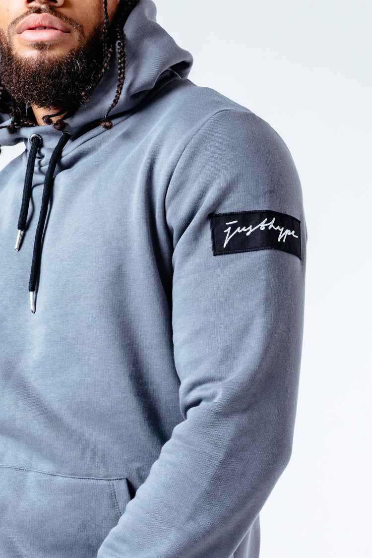 Hype Grey Insignia Men'S Pullover Hoodie