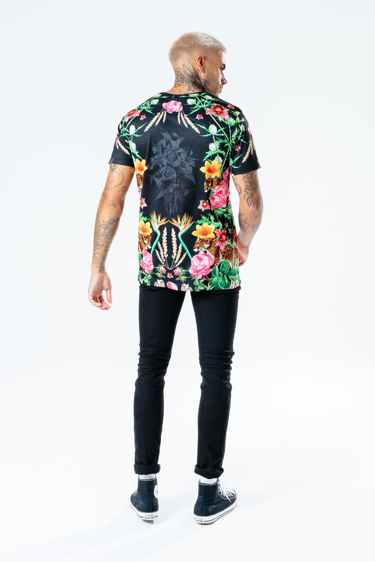 Hype Floral Leopard Men'S T-Shirt