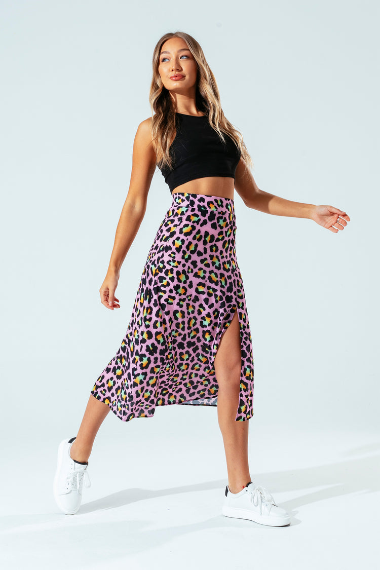 Hype Disco Leopard Women'S Skirt