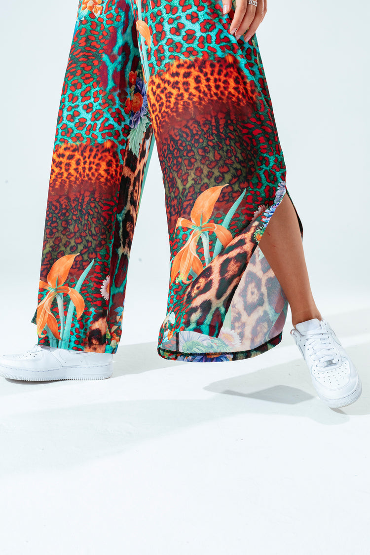 Hype Neon Leopard Women'S Jumpsuit