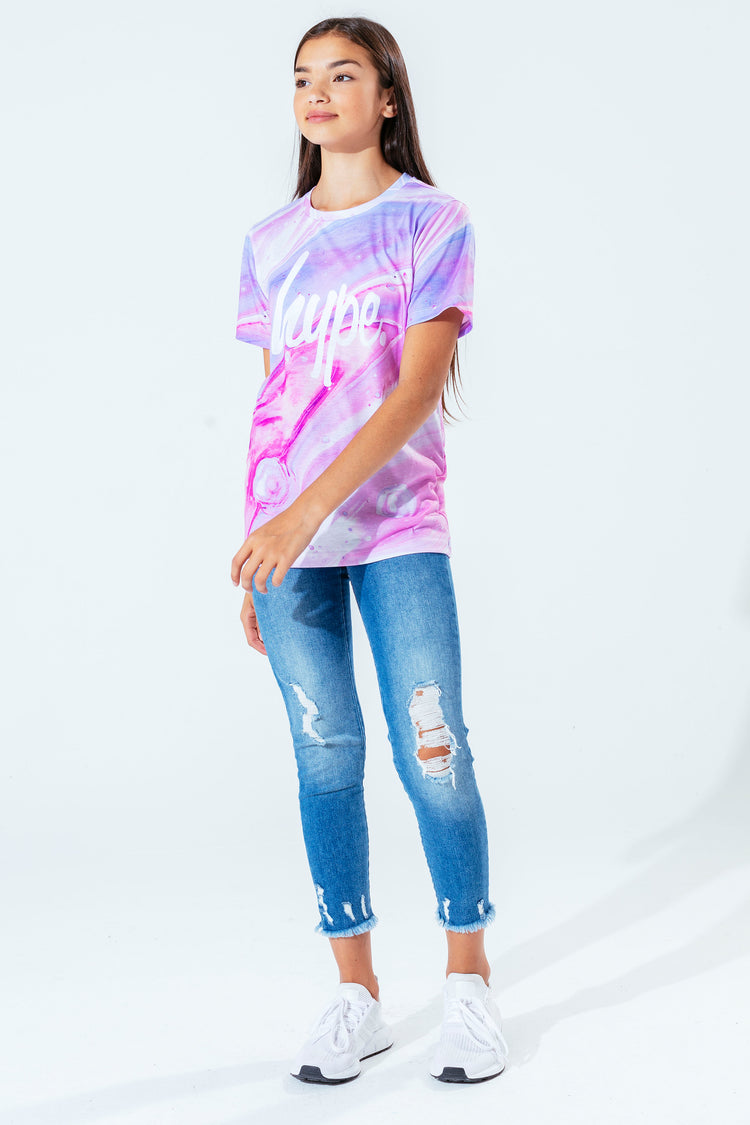 Hype Baby Marble Kids T-Shirt
