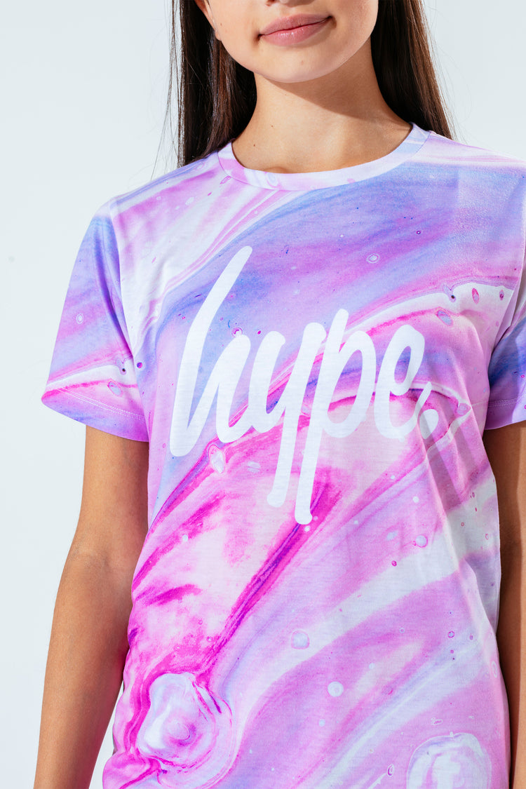 Hype Baby Marble Kids T-Shirt