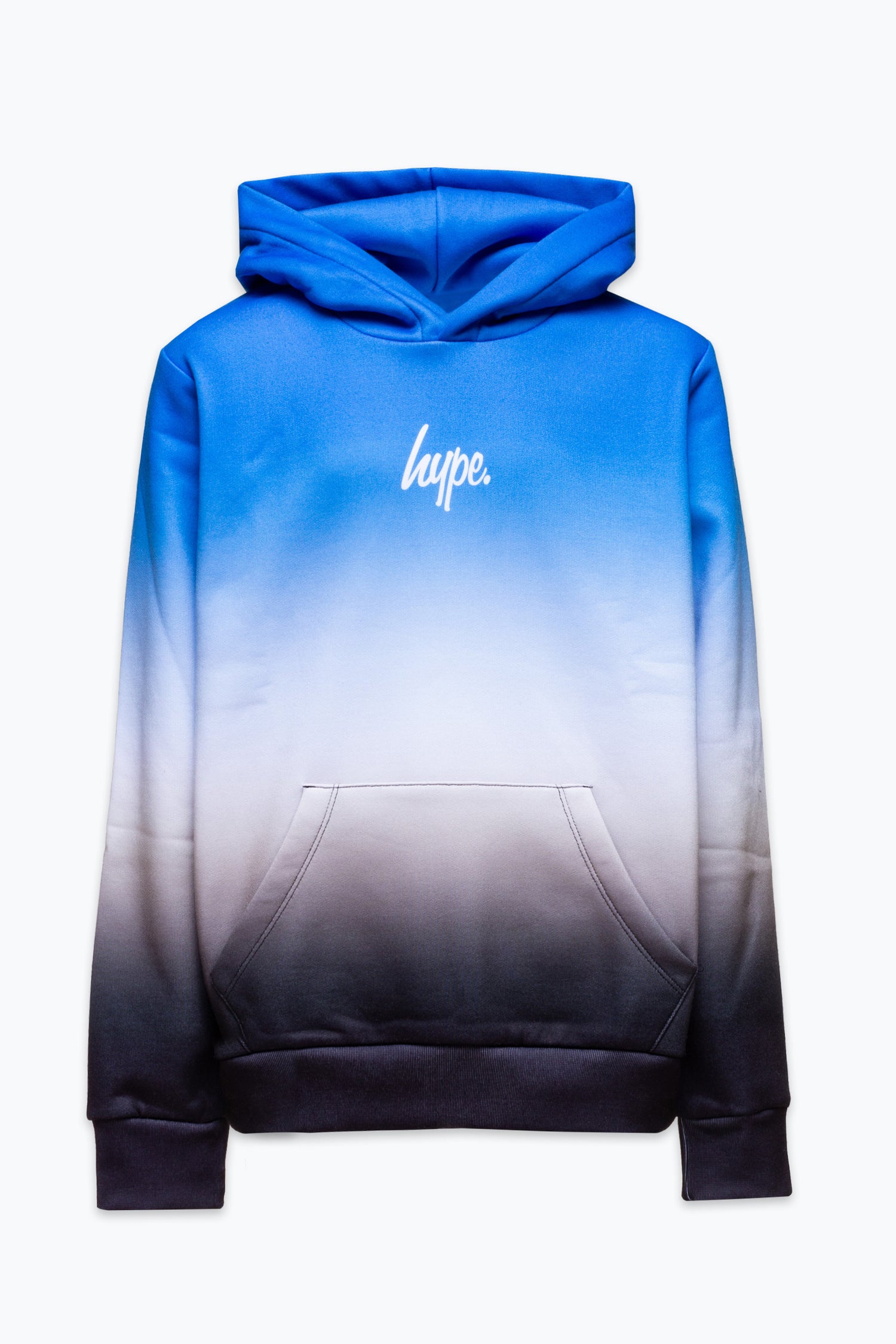 HYPE BOYS BLUE FADE SCRIPT HOODIE | Hype.